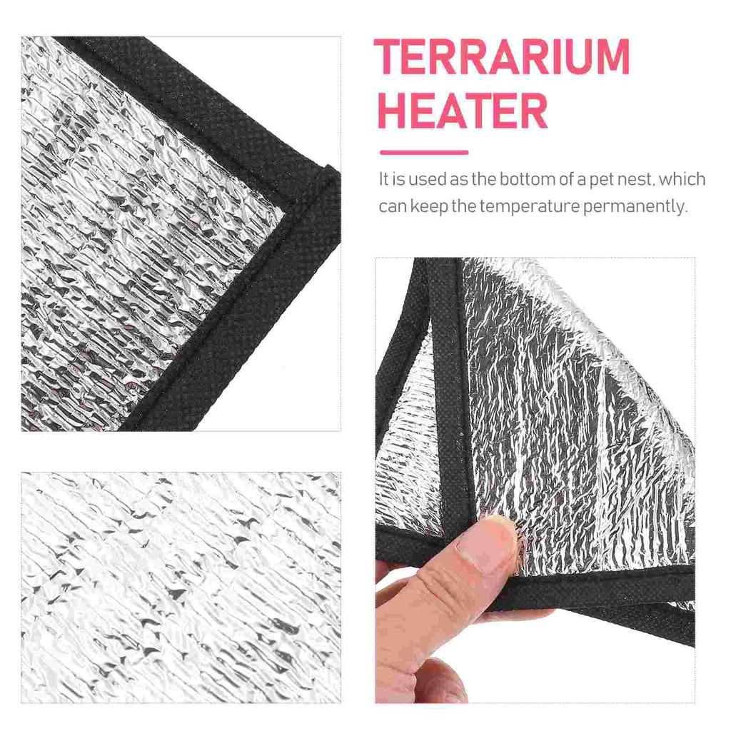 Heizkissen Haustiermatte Isolierung für Schlangen Winterwärmer Reptilienwärmer Papagei Terrarium Mini-Heizung
