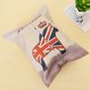 1pc Random Cartoon Animals Cotton Linen Tissue Box Towel Napkin Dispenser Storage Bag Paper Holder Cover Tissue Case  24.5*18.5cm