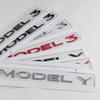 Car Sticker 2025 Hot 1pcs Car Original ABS Letter Logo Rear Tailgate Trunk Emblem Stickers Accessories For Tesla MODEL 3 MODEL Y