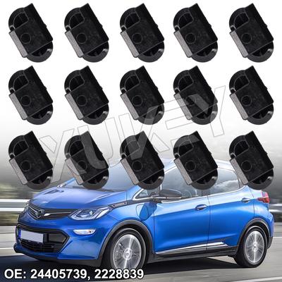 15pcs Car Tailgate Boot Pillar Clip For Opel Vauxhall Meriva Zafira Astra Insignia Trim Panel Fastener Retainer Clamps 24405739