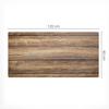 Protective Decorative Mat for Office Table Wooden Boards Background 120x60 cm