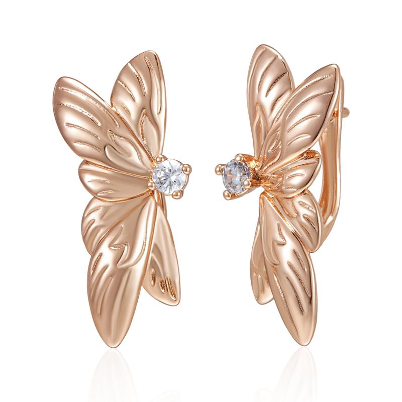 

Винтажные глянцевые серьги-цветы в английском стиле для женщин, модные, золотистого цвета, с натуральным цирконом, в стиле бохо, этнические, свадебные, подарок