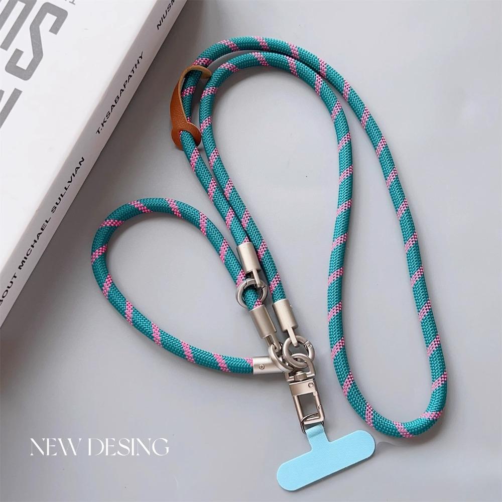 3-in-1 Mobile Phone Lanyard, Multi-functional Removable and Adjustable Multi-purpose Strap, Hand-woven Strong Crossbody