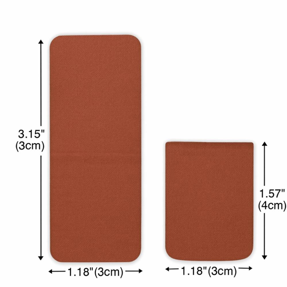 New Leather Magnetic Bookmark Diy Rectangle Shape Book Reading Tracker Elegant Magnetic Money Clip Book Reading