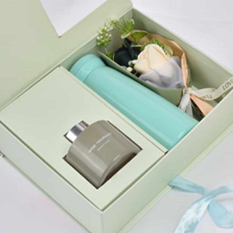 Mother s Day Scented Soap Flower & Thermos Gift Set