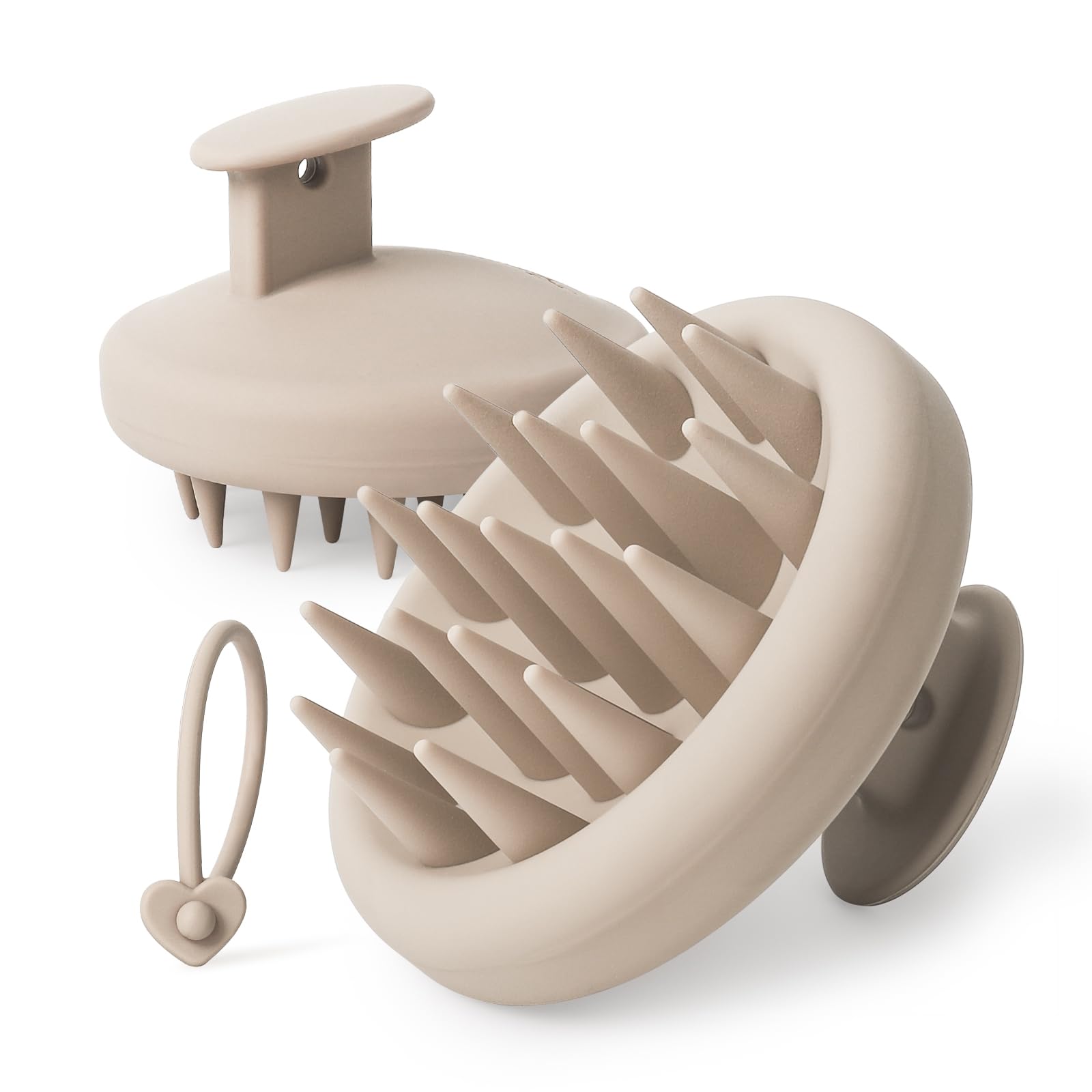 

AIMIKE Silicone Shampoo Brush with Detachable Scalp Massage Pore Cleansing Scalp Washing Scalp Cleansing Shampoo Hair Brush for Hair Washing Scalp