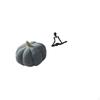 Enchanting Pumpkin Thinker Sculpture Decorative Cushion for Bedroom Sofa Bed Unique Creative