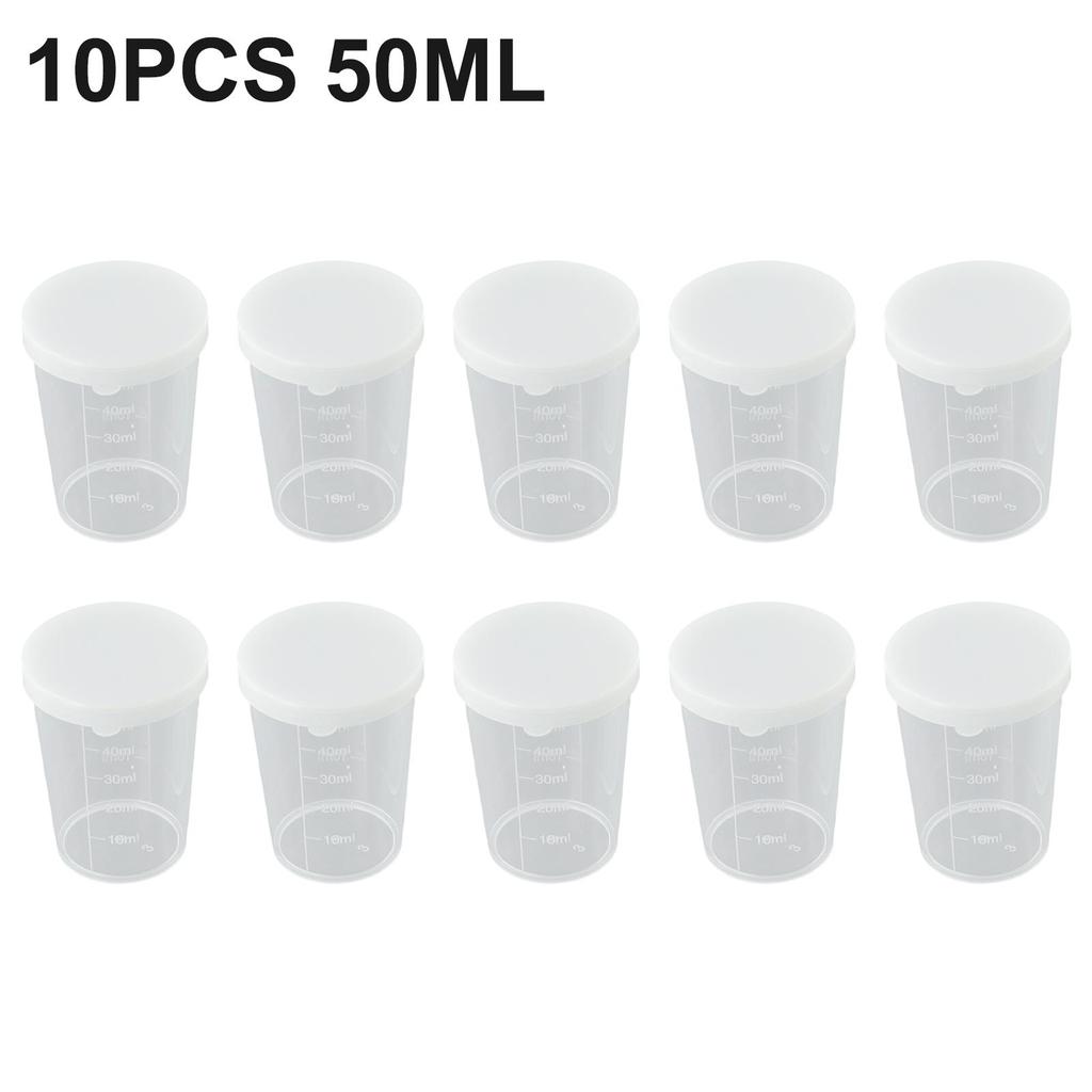 Measuring Cup 10pcs 50ML Transparent With Graduated