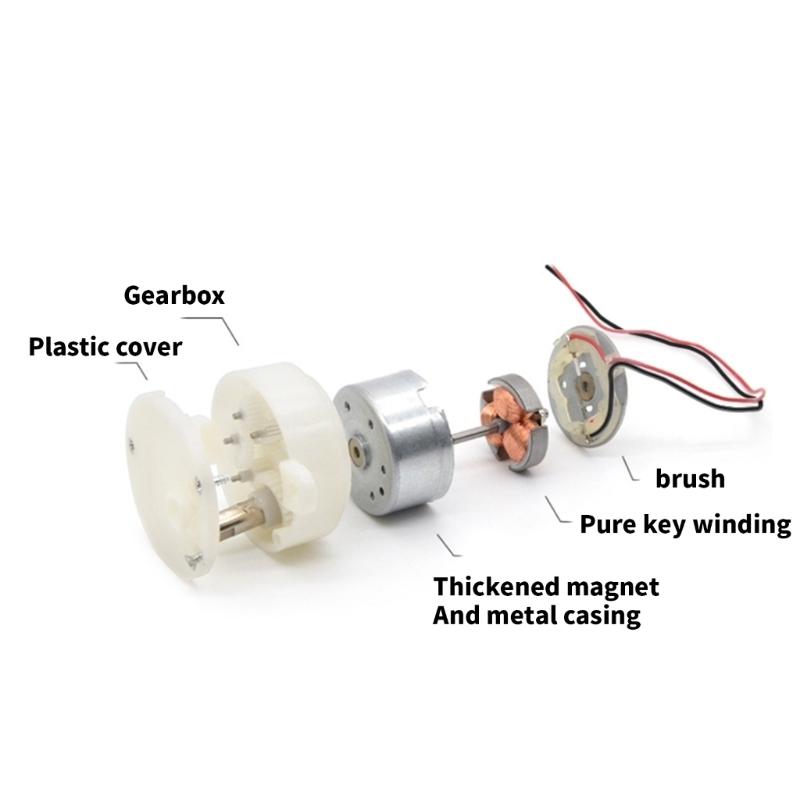 Upgrades Gear Motor Slow Speed Mini Turbos Worm Gear Box  Low Noise  Gear Motor Simple To Operate for Precisions Device 