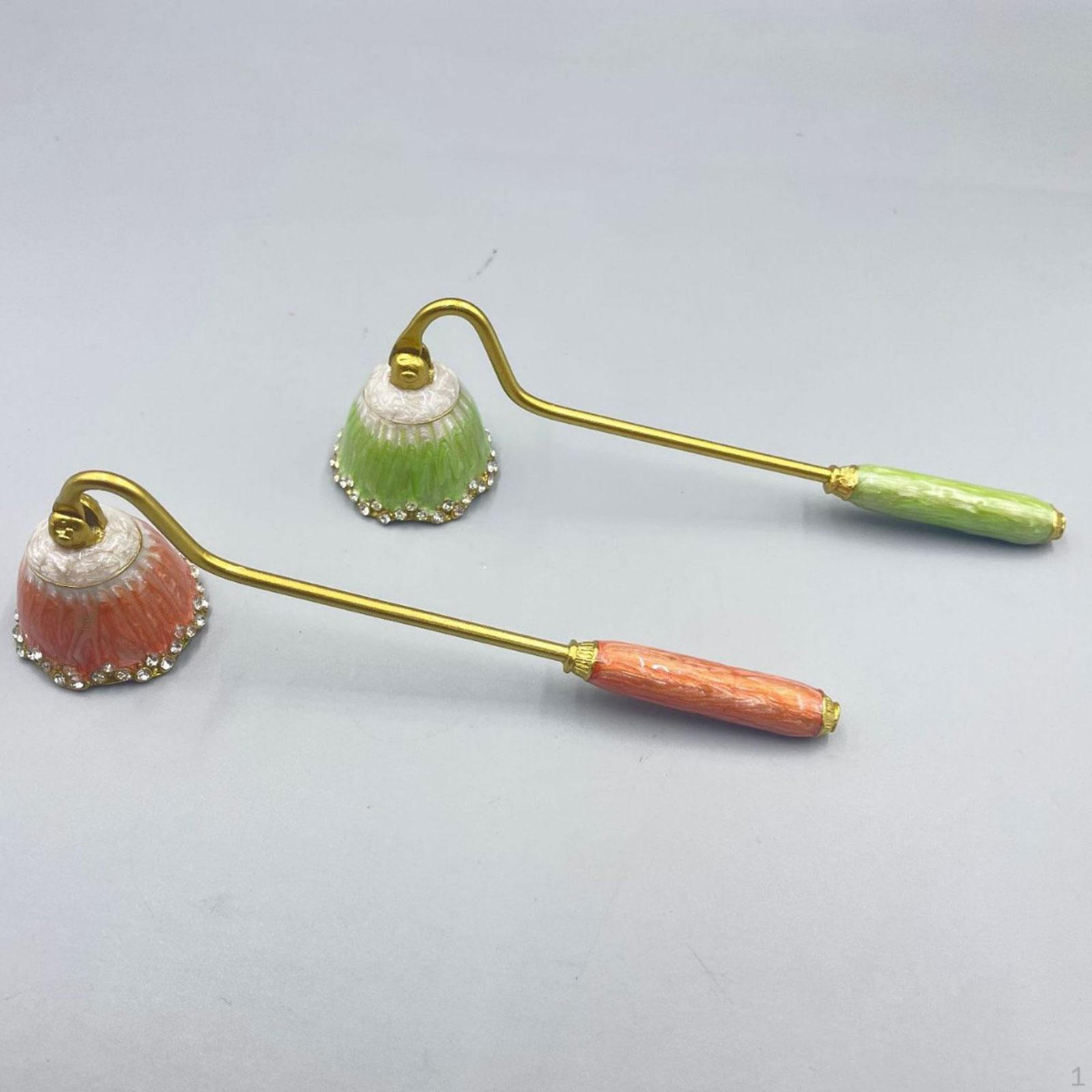 

Инструмент для свечей с удлиненной ручкой для контроля фитиля зелёный