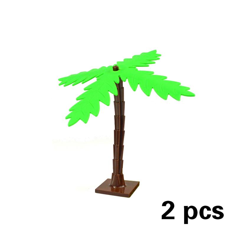 City Friend Accessories MOC Building Blocks Plant Bush Tree Flower Grass DIY House Parts Creative Bricks 3471 30176 32607 Toys