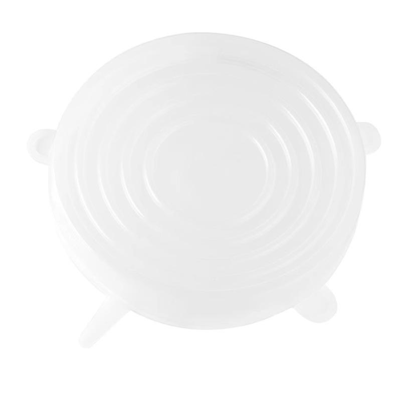 Univerzální silikonové víko na misku pro potraviny - Kulaté těsnění pro uchování čerstvosti
