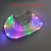 Pearlescent Finish LED Cowboy Hat Luminous Design Glowing Hat Cowgirl Hat  Carnival Party