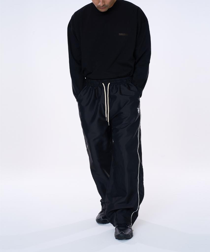 TURTLEBACK Side Line String Pants (Black)