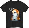 Vintage halloween boo unisex tshirt  retro ghost spooky pumpkin meme tee gift