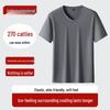 Men's Plus Size Modal V-Neck Breathable Short Sleeve T-Shirt