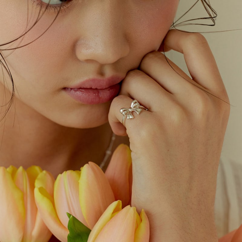 Murmur [925er Silber] Volumenband kleines Ring
