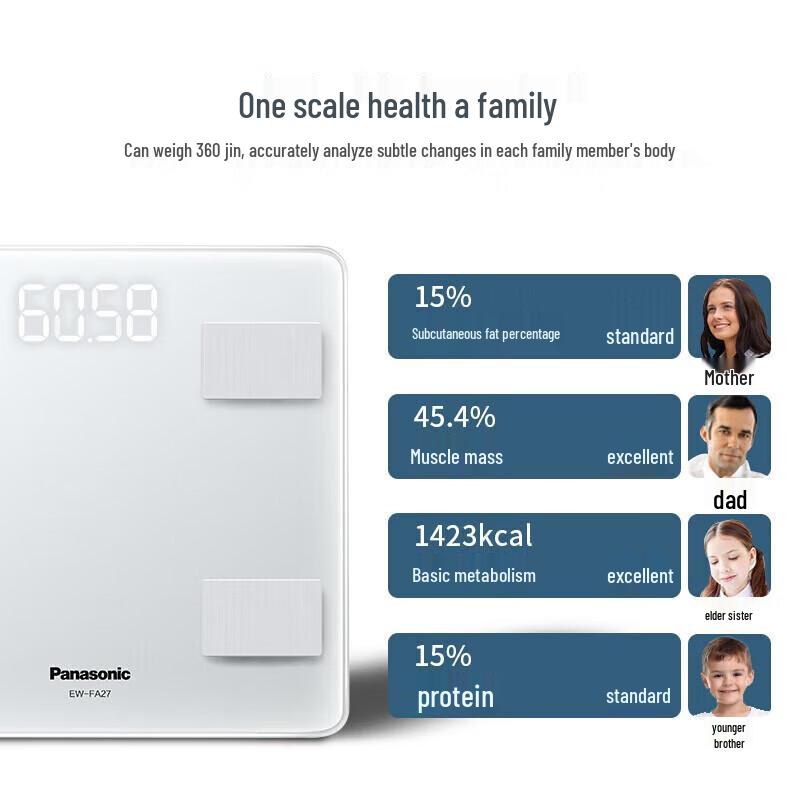 Panasonic EW-FA27 Smart Body Fat Scale (CN Version)