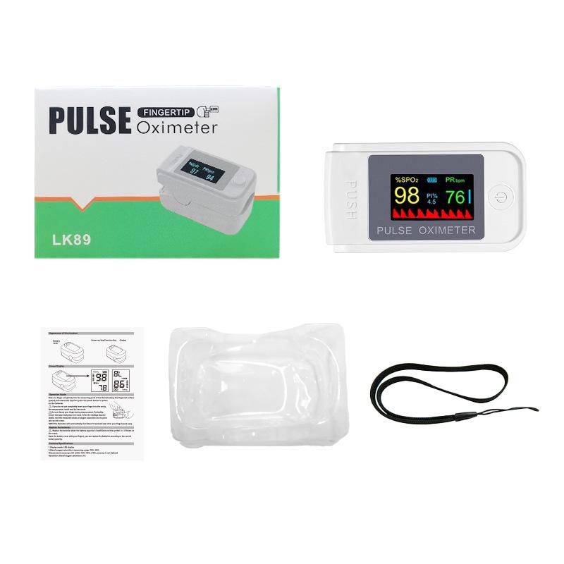 Cross-Border Children's Finger Pulse Oximeter: Pulse, Oxygen, and Sleep Monitor