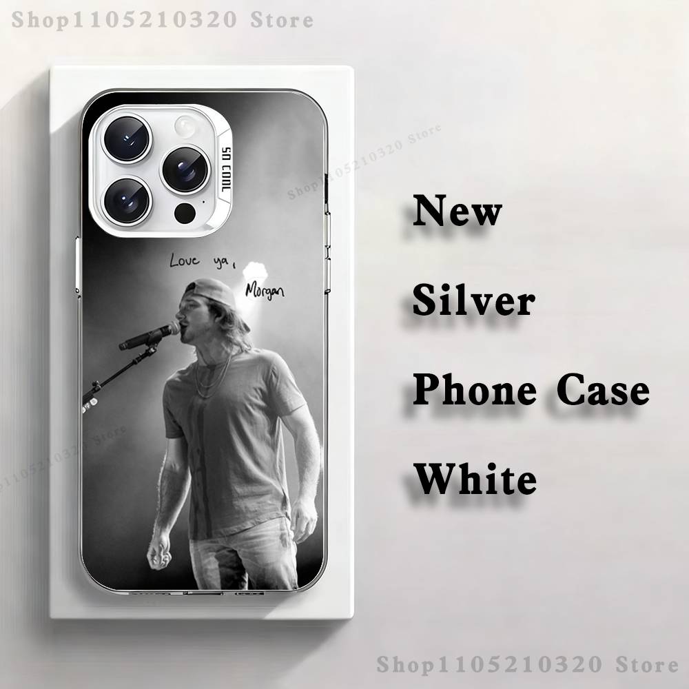 

Чехол для телефона певицы Morgan W-Warren для iPhone 17,16,15,14,13,12,11,Pro,XS,Max,Plus,Mini,SE4,E белый Матовый противоударный чехол iPhone16promax