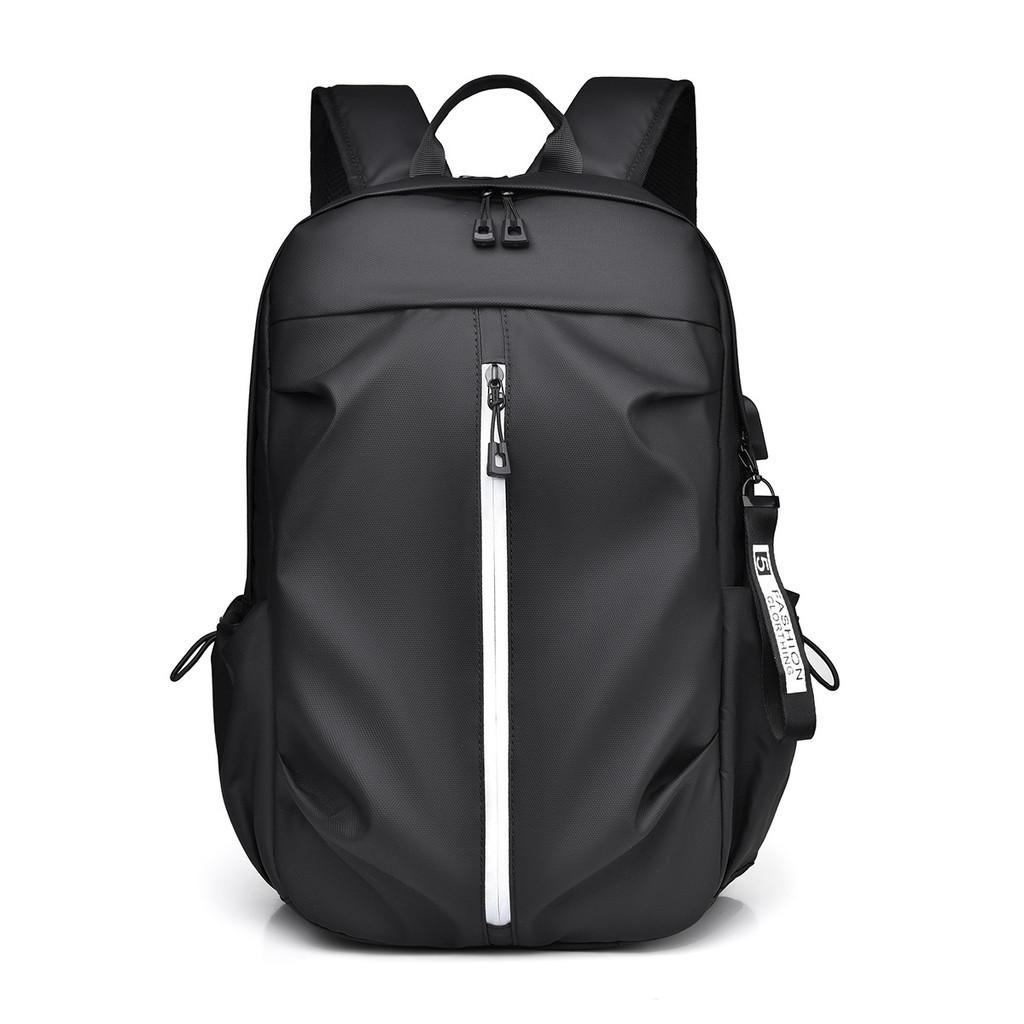 Versatile Waterproof Laptop Bag With Usb Port Suitable For Casual Travel 15-inch Computer Size Black/grey/pink