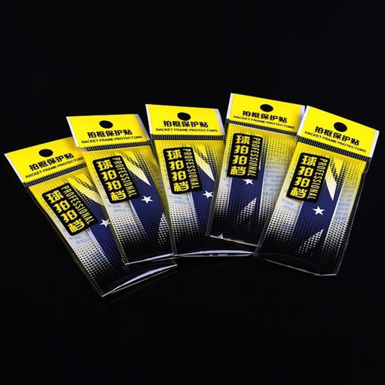 10Pcs Racket Protector Reusable Wear Resistant Faux Leather Good Toughness Racket Head Stickers