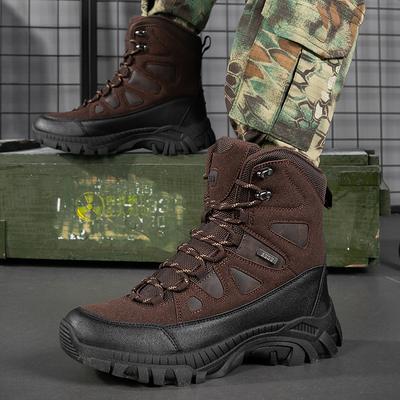 Large Size High-top Military Fans Combat Boots Breathable and Wear-resistant Outdoor Training Camping Tactical Shoes New Special Forces Boots