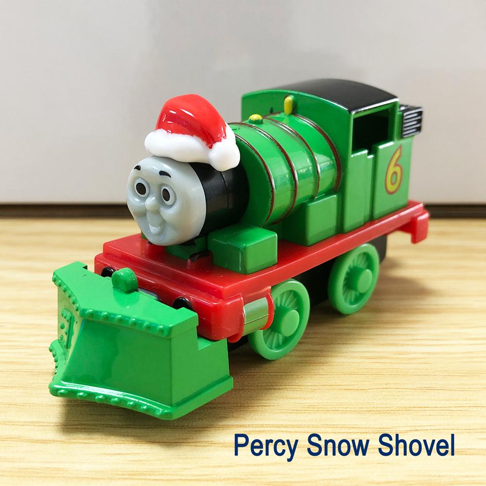 

Новый Томас и друзья Бэш Дэш Рождество Томас Перси Поезд Магнитный Металлический Литой Игрушечный Автомобиль Игрушки для Детей 1:43