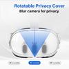 VR Headset Storage Protections Set for Quest3 Helmet Crystal Cover Drawstring Bag Silicone Grip Cover Lens Guard