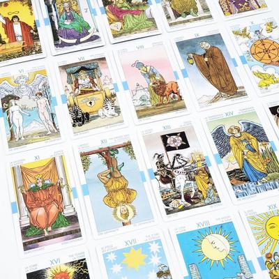 Universal Rider Tarot Cards A 78 Deck Oracle English Visions Divination Edition Borad Playing Games