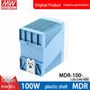 Mean Well MDR-100 DIN Rail 12/24/48V 100W Compact Power Supply, Plastic Case