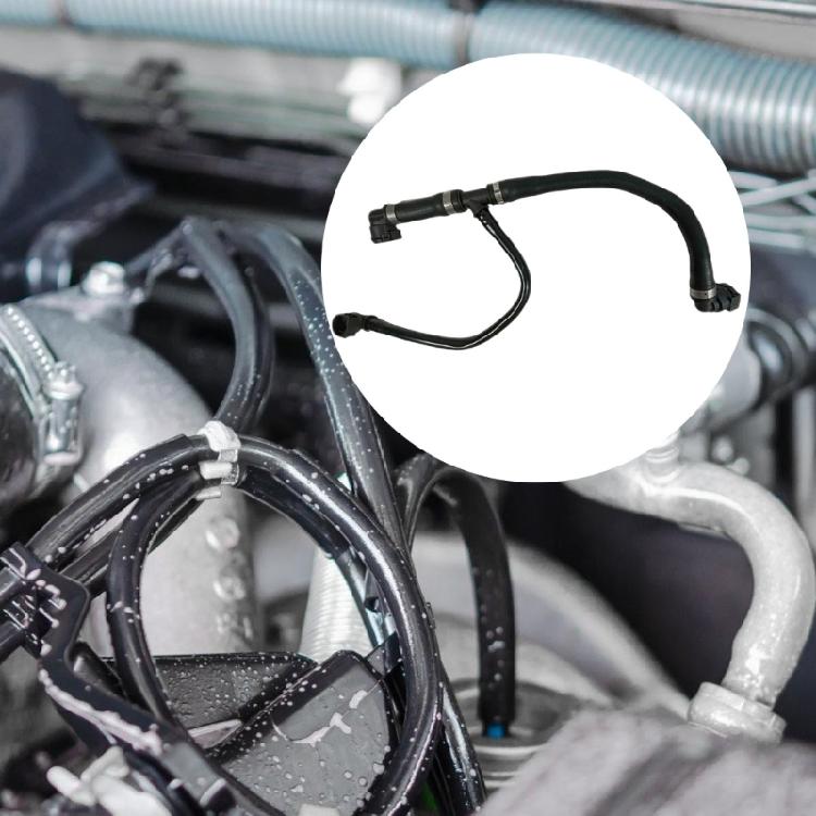 Replacement Radiator Hose Easy Installation Engine Coolant Water Inlet Pipe Hose 17128616914 Automotive Accessories