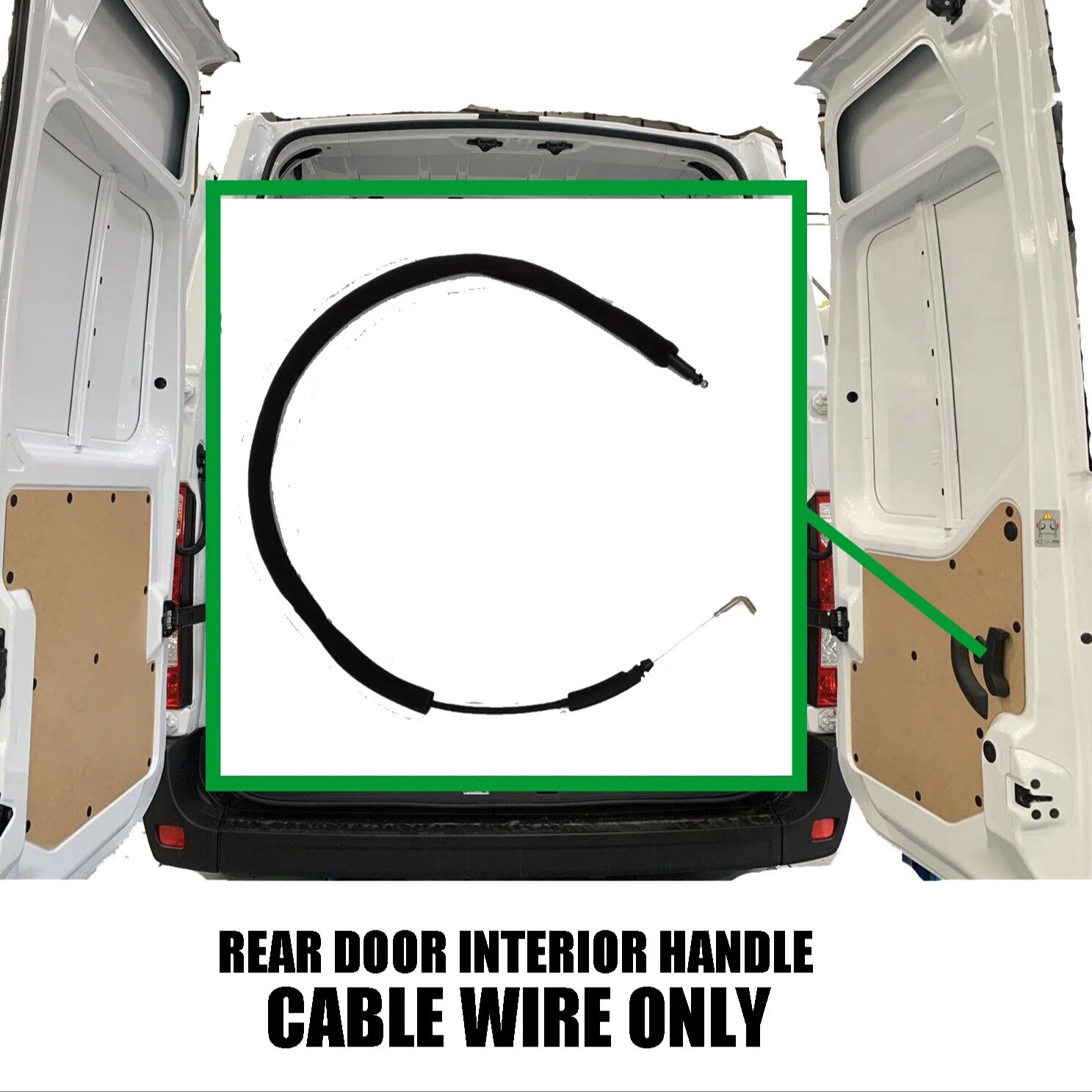 8200766888 Rear Door Lock Latch Cable