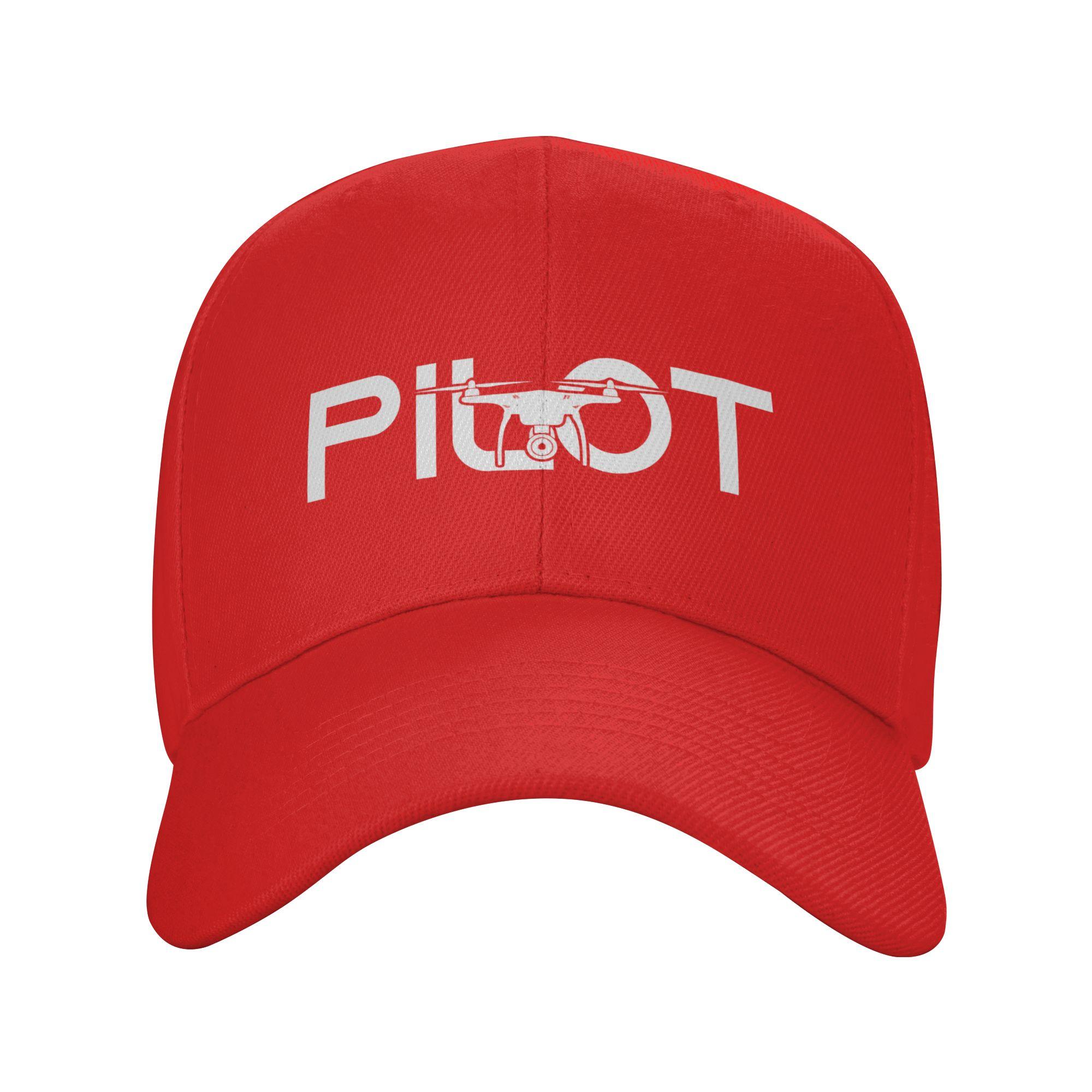 

Drone Pilot Merchandise Casual Baseball Cap Outdoor Gym Hip Hop Hats Summer Sun Unisex Men Streetwear Baseball Caps One Size