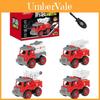 Rescue Car Sprinkler Truck Tank Airplane Police Motorcycle Detachable Toy Set For Kids