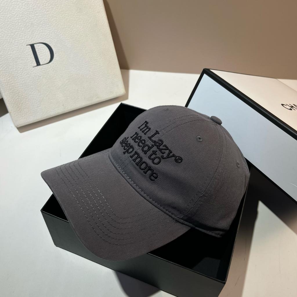 Star With Embroidered Letters Baseball Cap Spring And Summer Cotton Breathable Versatile Casual Hat Sports Cap