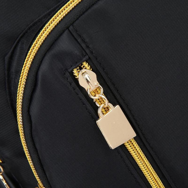 Bolso de mujer Ultraligero Negro ligero Mini mochila impermeable Nylon  pequeña mochila Moda casual comprar a buen precio — entrega gratuita,  reseñas reales con fotos — Joom