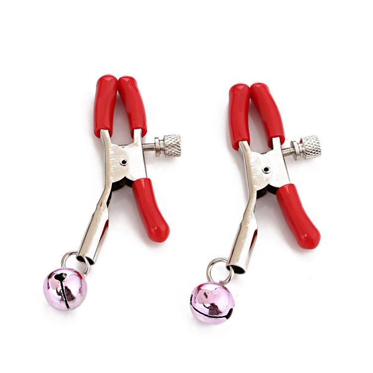 MoDi Metal Nipple Clamp with Metal Chain for Women Fetish To Breast Labia Clip Stimulation Massager Bdsm Bondage Sex Products Adult