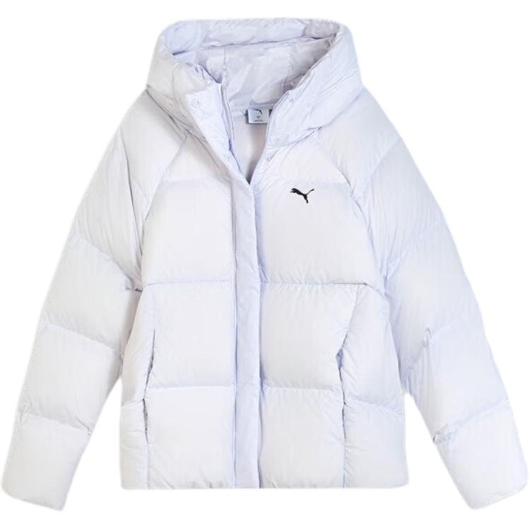 

Puma Пуховик с капюшоном, ветрозащитный, водонепроницаемый, теплый, с длинными рукавами, женская верхняя одежда 691045-50 XL