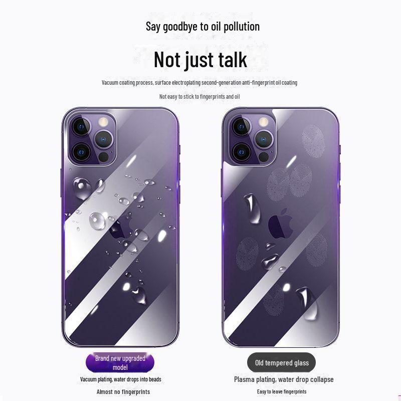 Anti-Scratch Film Protection for iPhone 12/13 Mini, 14 Pro Max - Back and Lens