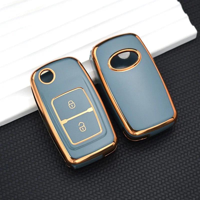 For Chery Fora Elara A5 A1 Ego Tengo A3 Cielo T11 M11 A13 E5 Tiggo E5 Fulwin Cowin EASTER 3 5 Chance Soft TPU Car Key Case Cover