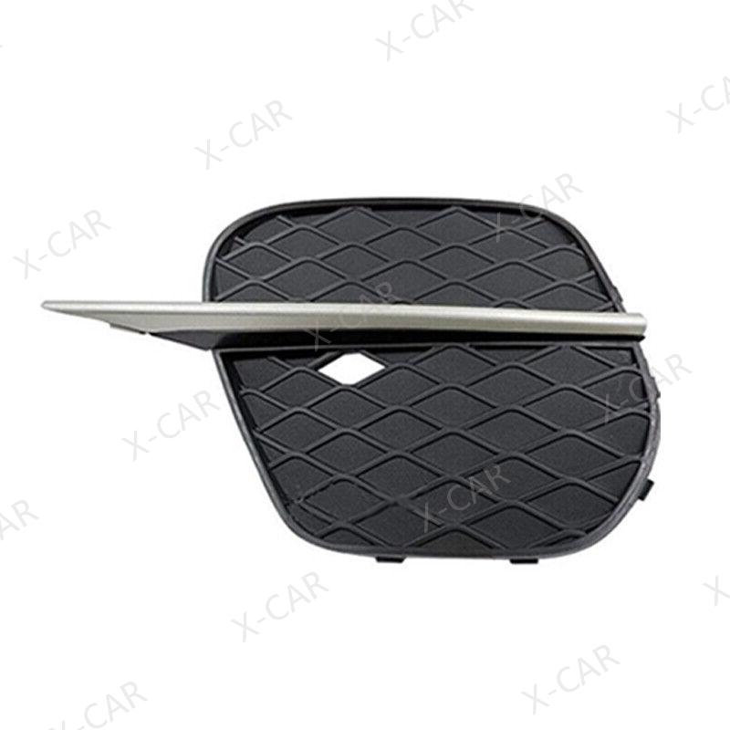 Car Front Bumper Fog Light Foglamp Grille Cover Frame Trim Cap Hood Bezel Lid For BMW X5 E70 2011 2012 2013