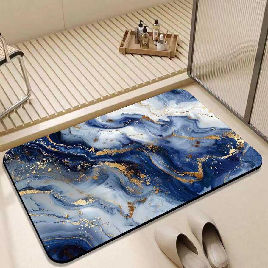 Quick-Dry Non-Slip Diatomaceous Earth Bathroom Floor Mat