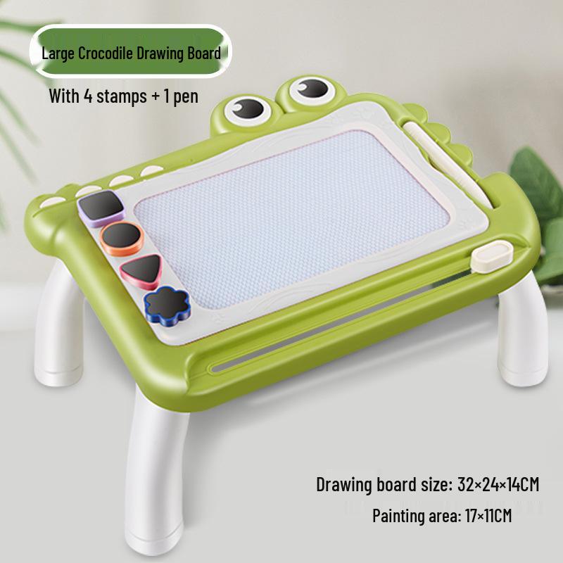 Magnetic Drawing Board for Toddlers 0-3 Years | Hand-Painted Educational Toy for Learning & Creativity
