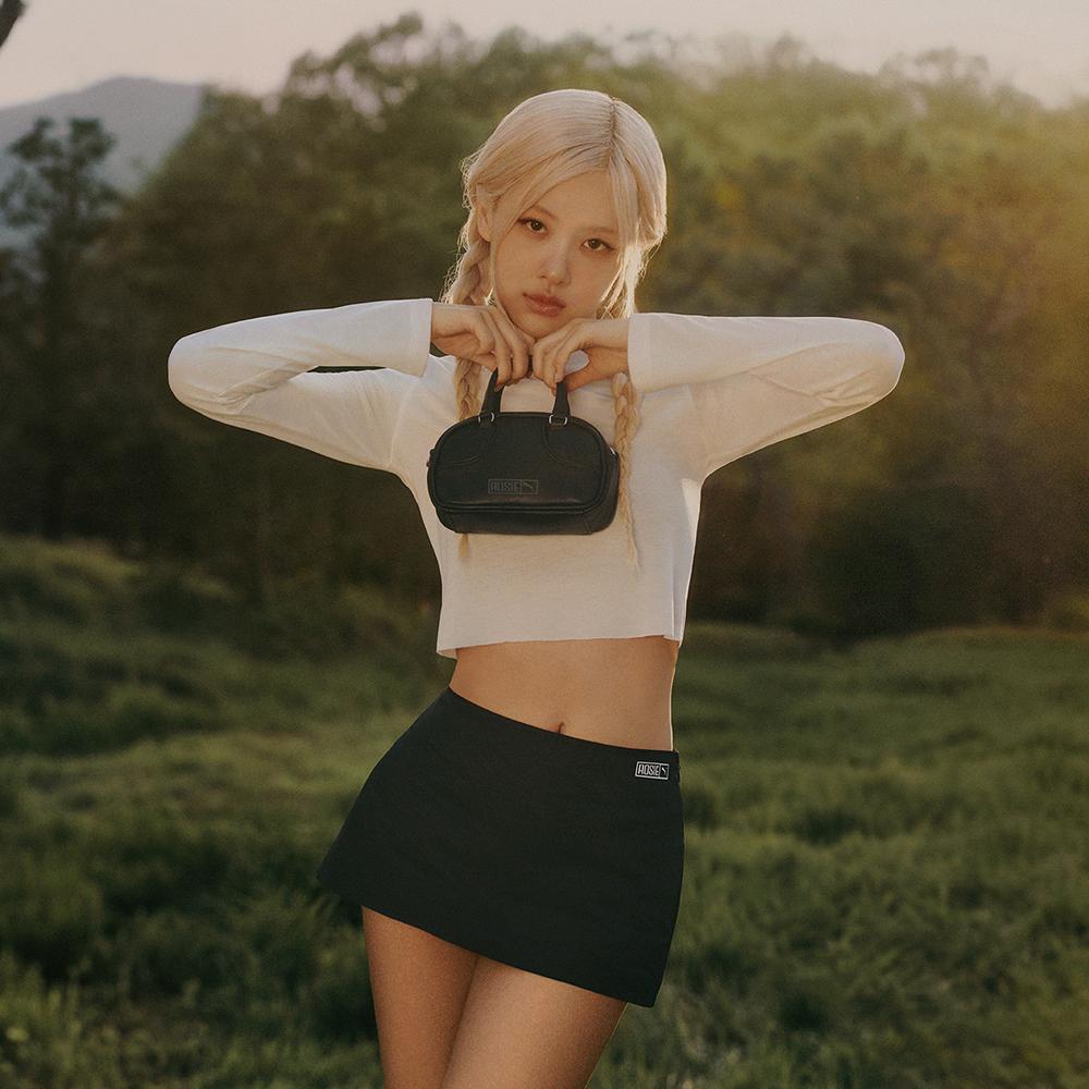 Puma X Rosé Collaboration Simple Comfortable Versatile Casual Skirt Women skirts 633798_01