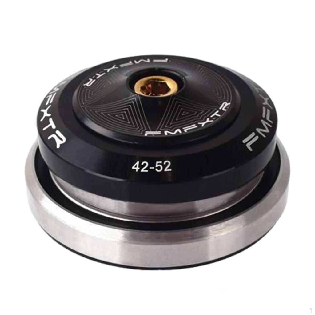 1-1/8 Threadless Double Sealed Bearings Lightweight Headset, fit Mountain Bike Road Straight Tube