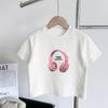 Summer Cotton Kids Short Sleeve T Shirt Boys Girls Round Neck Casual Cool Basic Tee Top