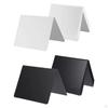12 Pcs Mini Chalkboard Table Signs Double Sided Erasable Food Wordpad Place Cards Message