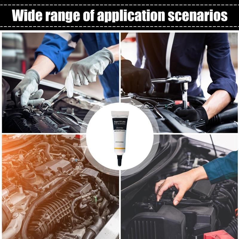 Silicone Grease 10g Tube Silicone Grease Plumbers Valve Grease For O-rings Prevents Sticking Silicone Lubricant For Plumber