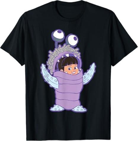 Monsters Inc Boo Pink Black TShirt S